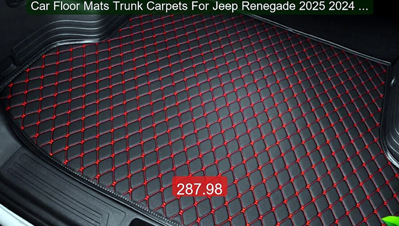 Car Floor Mats Trunk Carpets For Jeep Renegade 2025 2024 20... -- Top Pick 2026 | Unbeatable Price!