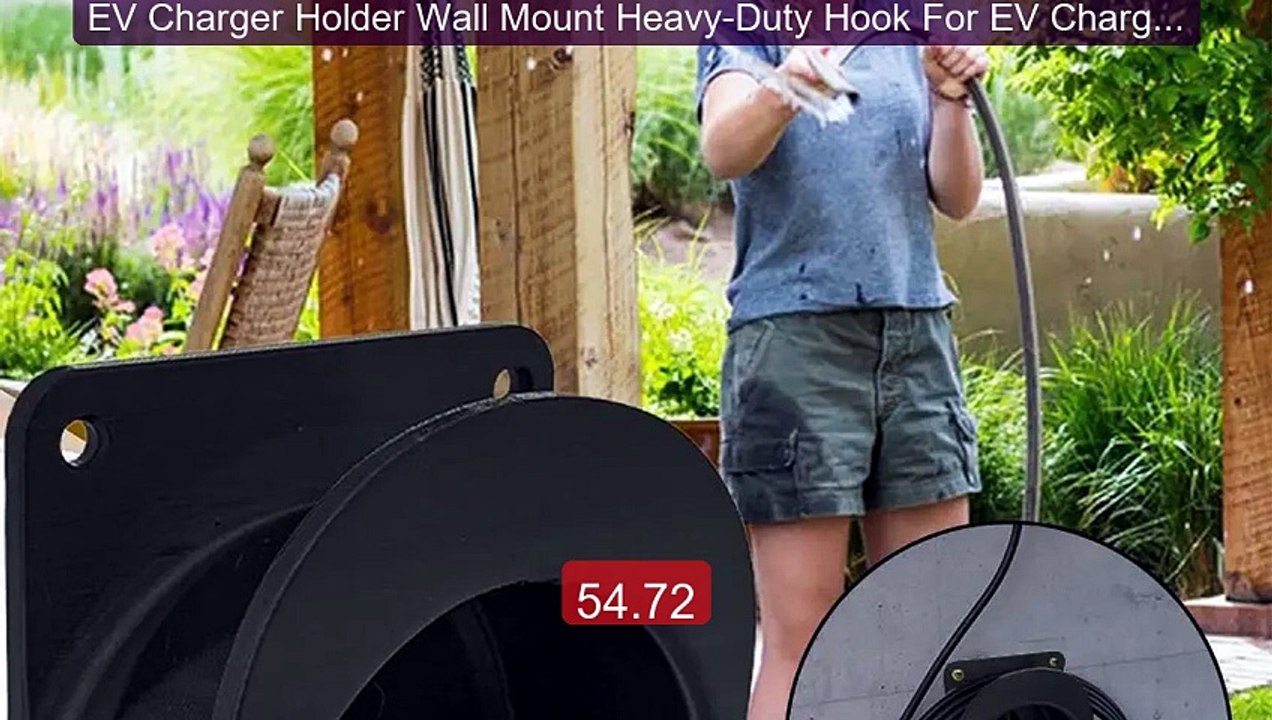 EV Charger Holder Wall Mount Heavy-Duty Hook For EV Charger... -- Top Pick 2026 | Unbeatable Price!