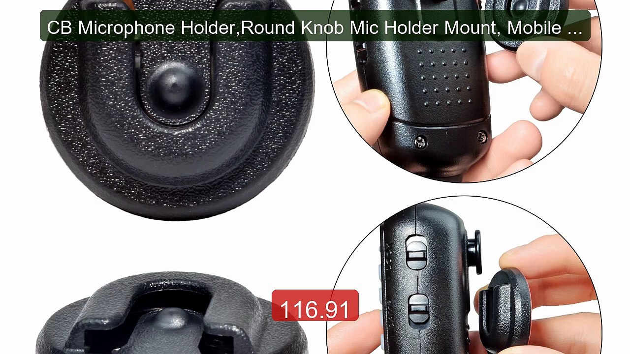 CB Microphone Holder,Round Knob Mic Holder Mount, Mobile Ra... -- Top Pick 2026 | Unbeatable Price!