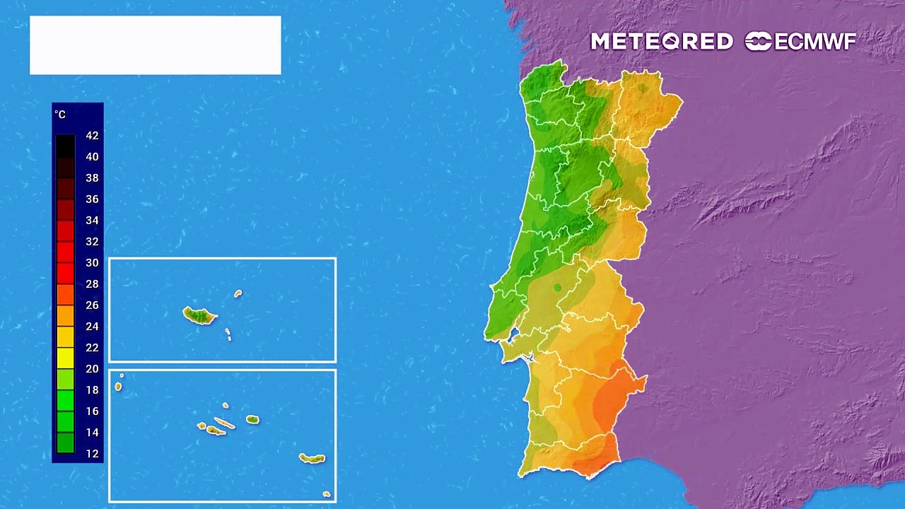 Temperaturas elevadas em 7 distritos do Continente esta quarta-feira, 8 de julho