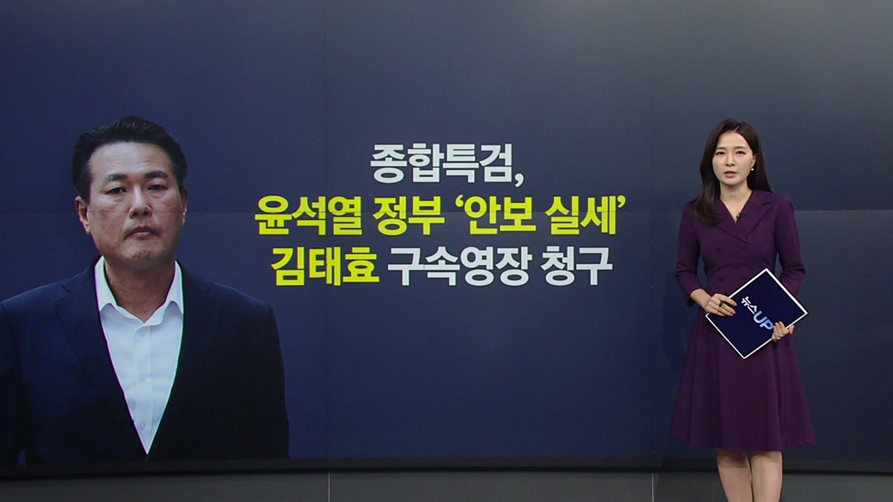 종합특검, '계엄 정당화 메시지 전달' 김태효 구속영장 청구 [앵커리포트] / YTN