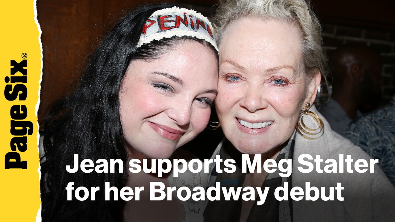Jean Smart supports her 'Hacks' co-star Meg Stalter for her Broadway debut in 'Oh, Mary!'