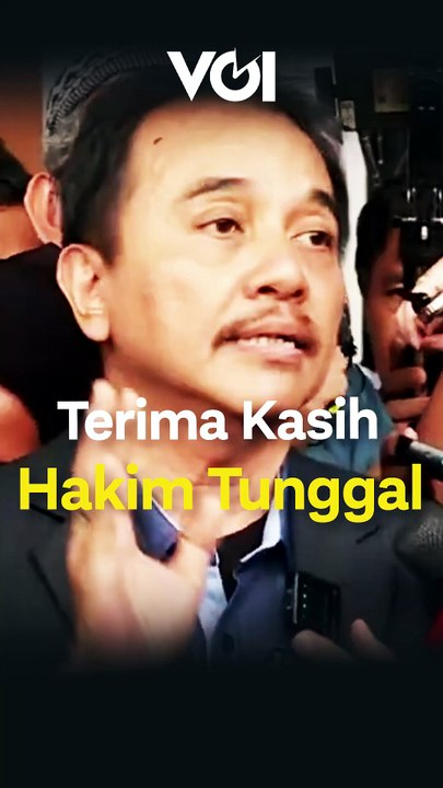 Menang Praperadilan Pertama, Roy Suryo Sampaikan ini