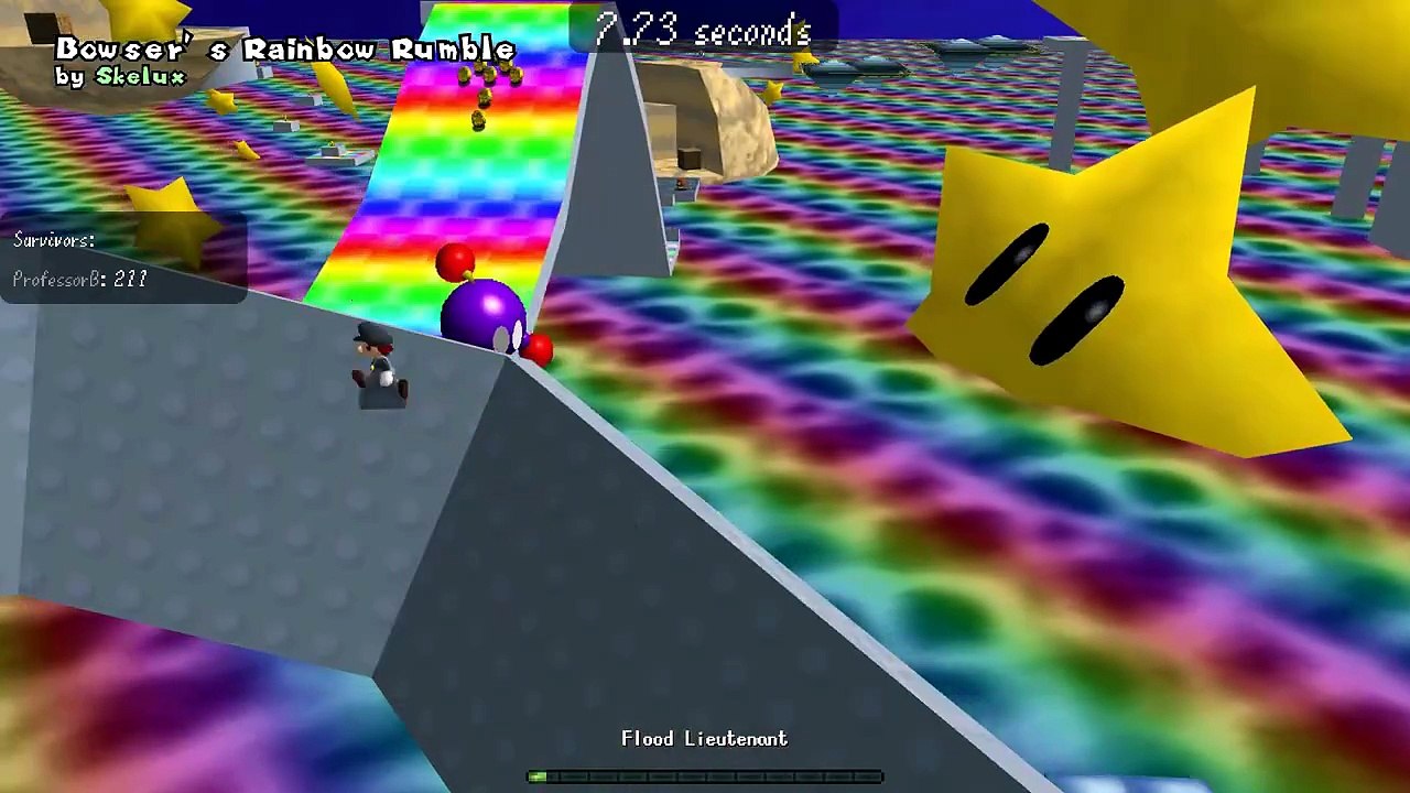 Super Mario Star Road But There's a Flood