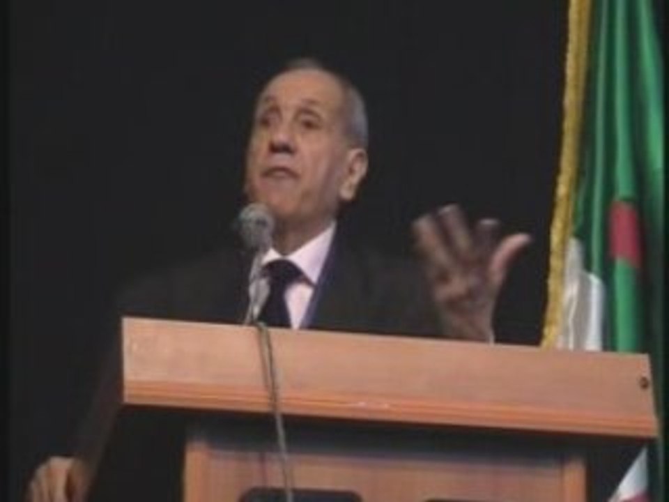Intérvention de Mr Djebbar  Hacene - 1