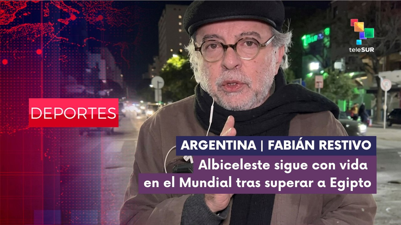 DEPORTES EC | Fabián Restivo | Argentina tras el triunfo de la Albiceleste 3 - 2 ante Egipto 07-07-26