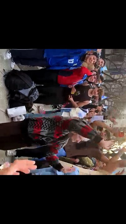 La "abuela copera" bailó y cantó en el centro de La Plata por el triunfo de Argentina ante Egipto