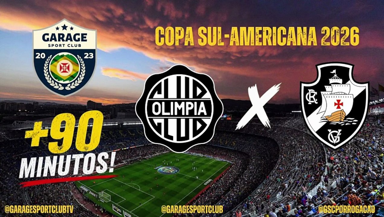 +90min     OLIMPIA VS VASCO     2026 SOUTH AMERICAN CUP   ROUND 5