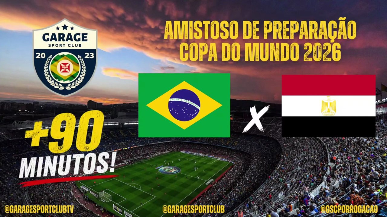 +90min     BRAZIL VS EGYPT     PREPARATORY FRIENDLY MATCH   WORLD CUP