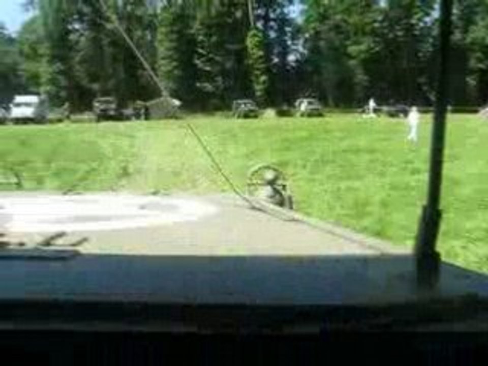 WWII U. S. Haltrack Mitfahrt 2