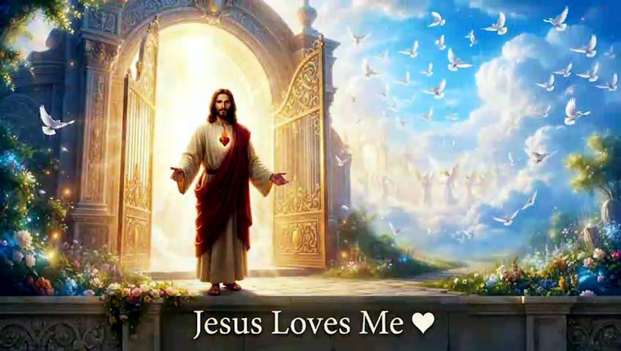 Jesus Loves Me ❤️ | Peaceful Christian Worship Music | Faith Vibes