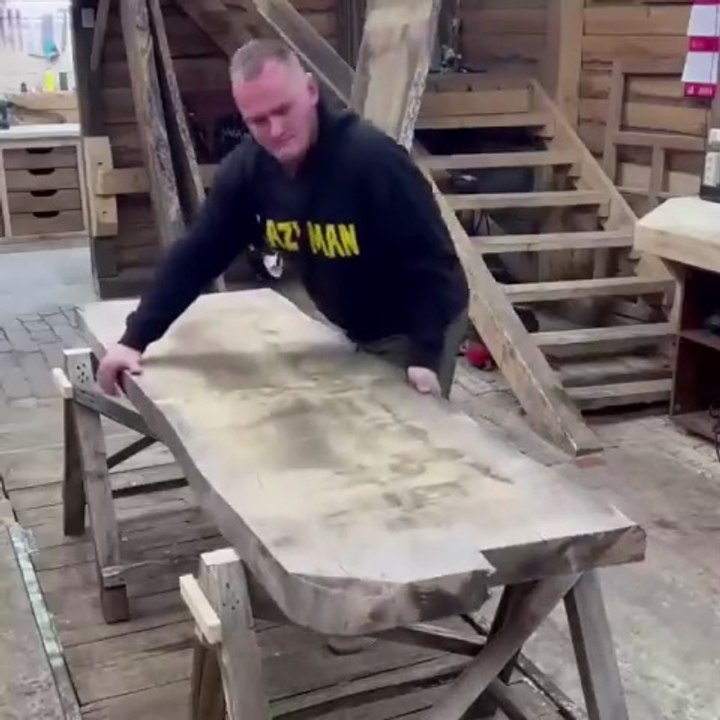 Customized wooden table