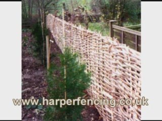 Hazel Hurdles by Essex Fencing Contractors