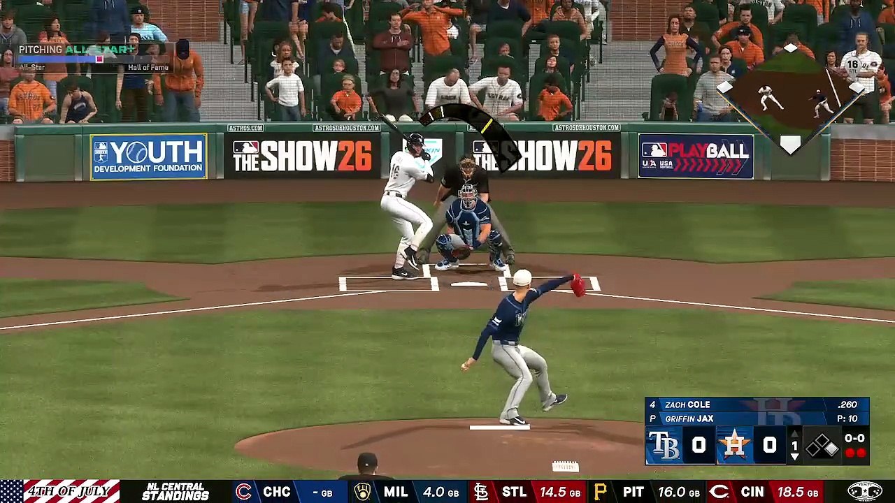 MLB® The Show™ 26 TB vs HOU 7/4/26 (4th of July)