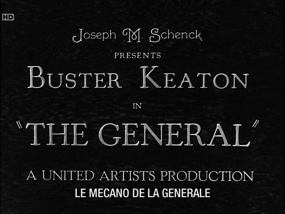 The General Buster Keton Silent (B&W) Spanish Subs 1926