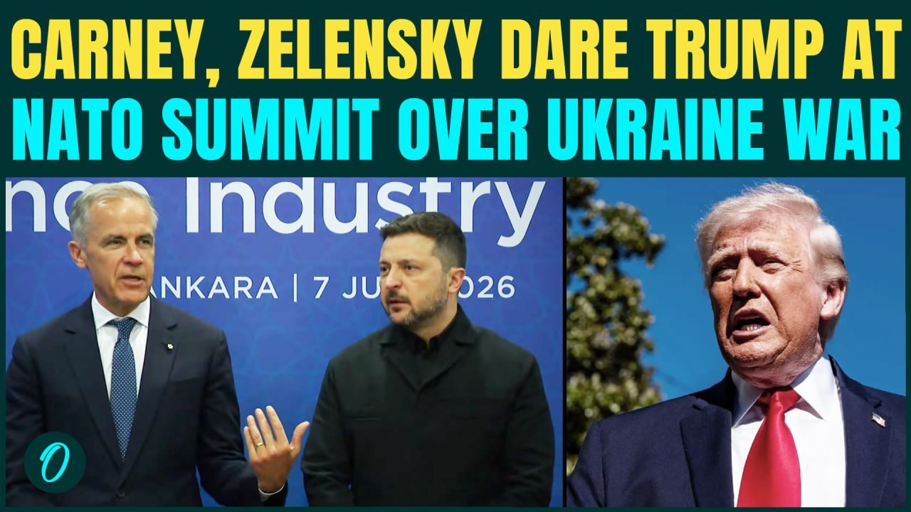 Canada’s Carney and Zelensky Drop BEFITTING Reply To Trump At NATO Summit On Russia Ukraine War