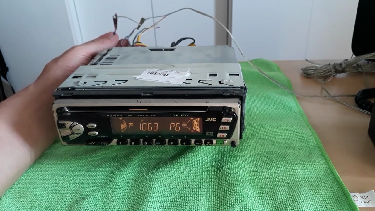 Autorrádio JVC KD-S577