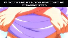 The goddess is disappointed by the hero 🔥☠️ #anime #viral #funny