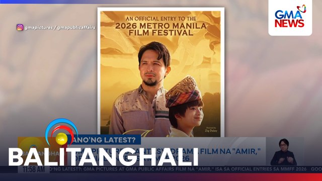 GMA Pictures fantasy-drama film na Amir , official entry sa MMFF 2026| Balitanghali