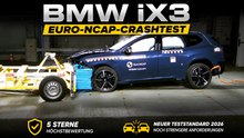 BMW iX3 im Euro-NCAP-Crashtest: Höchstwertung für die Neue Klasse