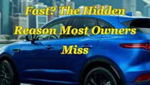 Jaguar E-PACE Tire Wearing Out Too Fast The Hidden Reason Most Owners Miss