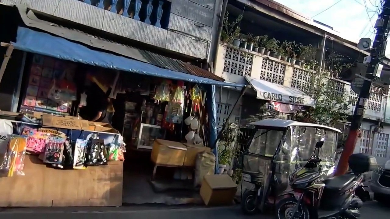 Snooze Time on San Perfecto Street in San Juan City in the Philippines