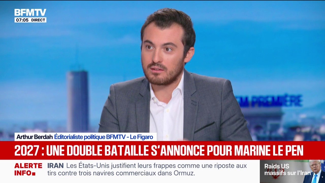 ÉDITO - Candidature de Marine Le Pen à la présidentielle: "C'est un pari risqué"