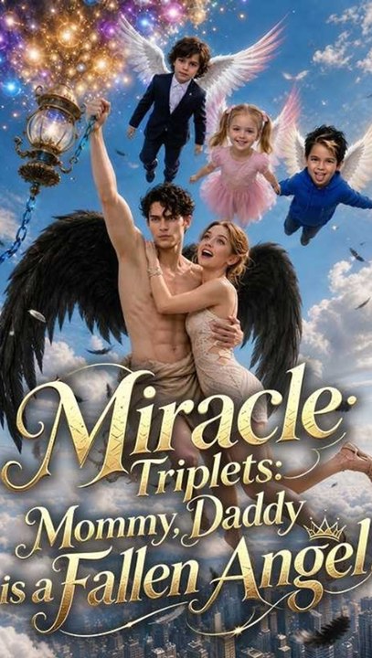 Miracle Triplets: Mommy, Daddy Is a Fallen Angel EP Secret Triplets, Fallen Angel Romance, Family Drama AID