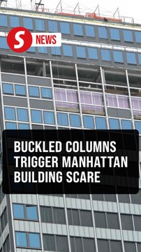 Columns in Manhattan high-rise buckle, prompting evacuations