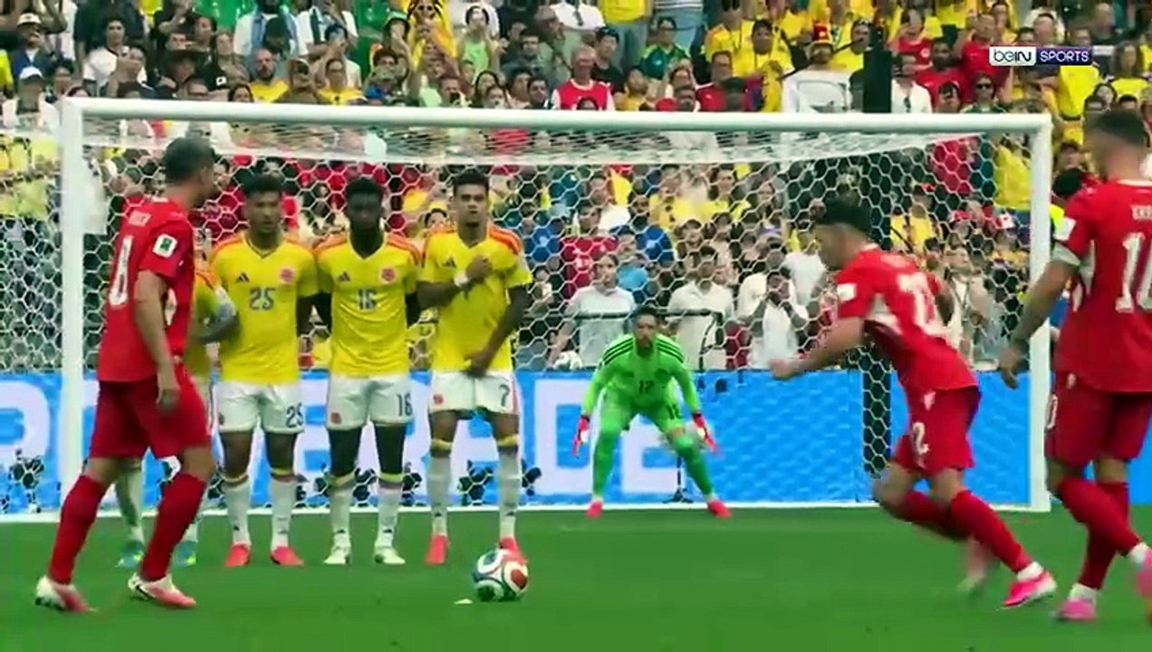 ملخص مباراة سويسرا و كولومبيا _ الدور ثمن النهائي - كأس العالم FIFA 2026