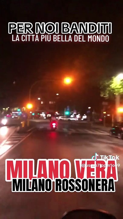 Ecco Milano rossonera: così come piace ai "Banditi" milanisti