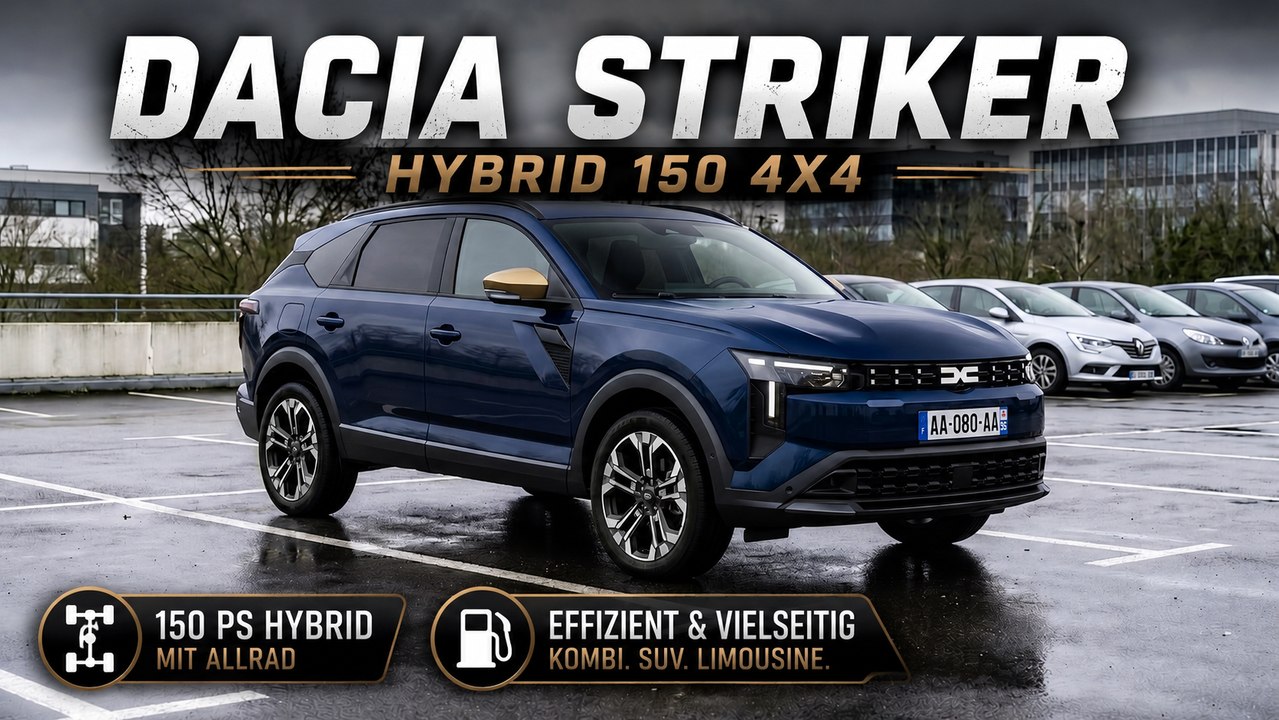 Dacia Striker Hybrid 150 4x4 | Erste Eindrücke zum neuen Dacia