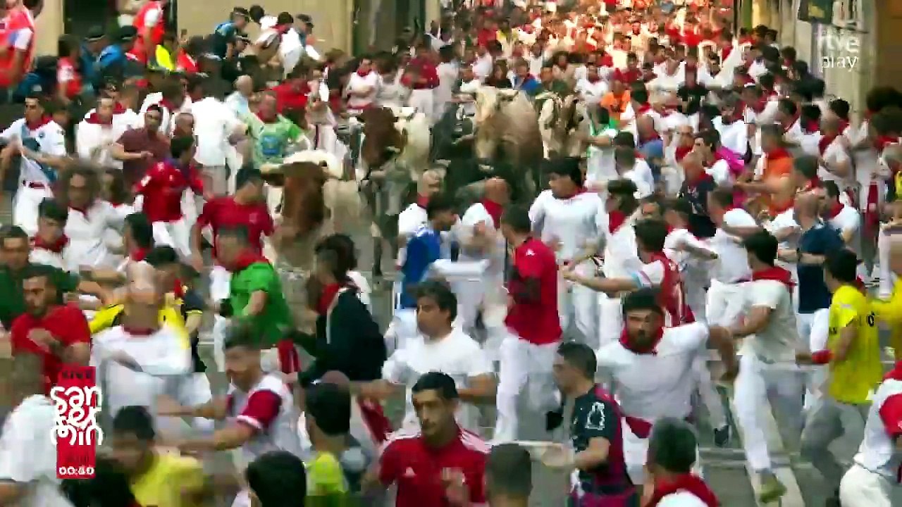 Segundo encierro de San Fermín 2026