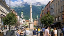 Innsbruck 4K 60fps: Beautiful Summer Walk in Austria