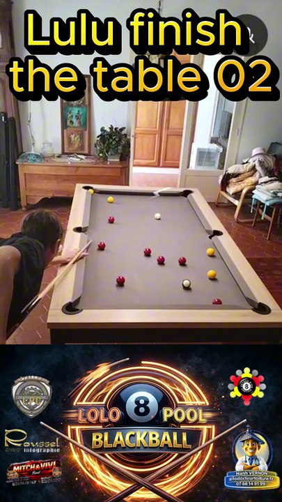 Lulu finish the table 02 #8pool #blackball #billard #ultimatepool #pourtoi #fyp #fluxshorts #reels