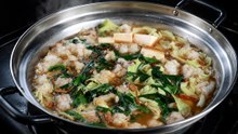 Homemade Motsunabe Japanese Offal Hot Pot 🍲