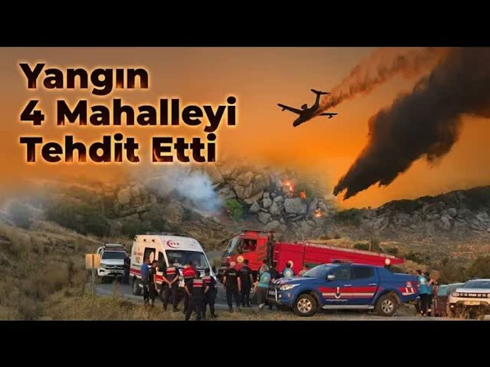 Yangın 8 Saatlik Mücadelenin Ardından Kontrol Altına Alınabildi