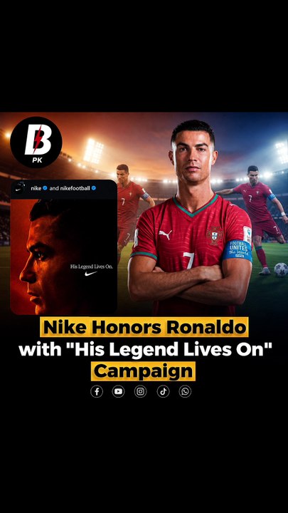 Nike Honor Ronaldo His LegendLive On