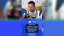Messi reveals Argentina's secret after dramatic win