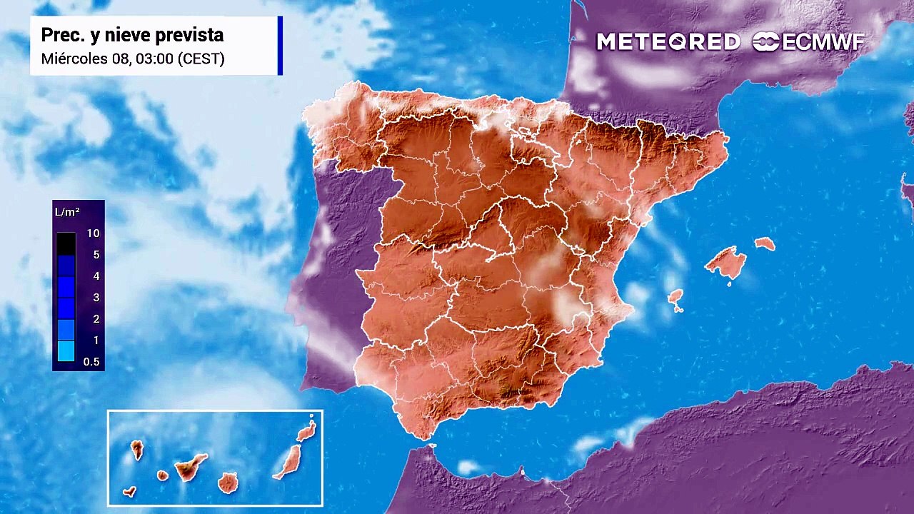 Las tormentas crecerán en las primeras horas de la tarde