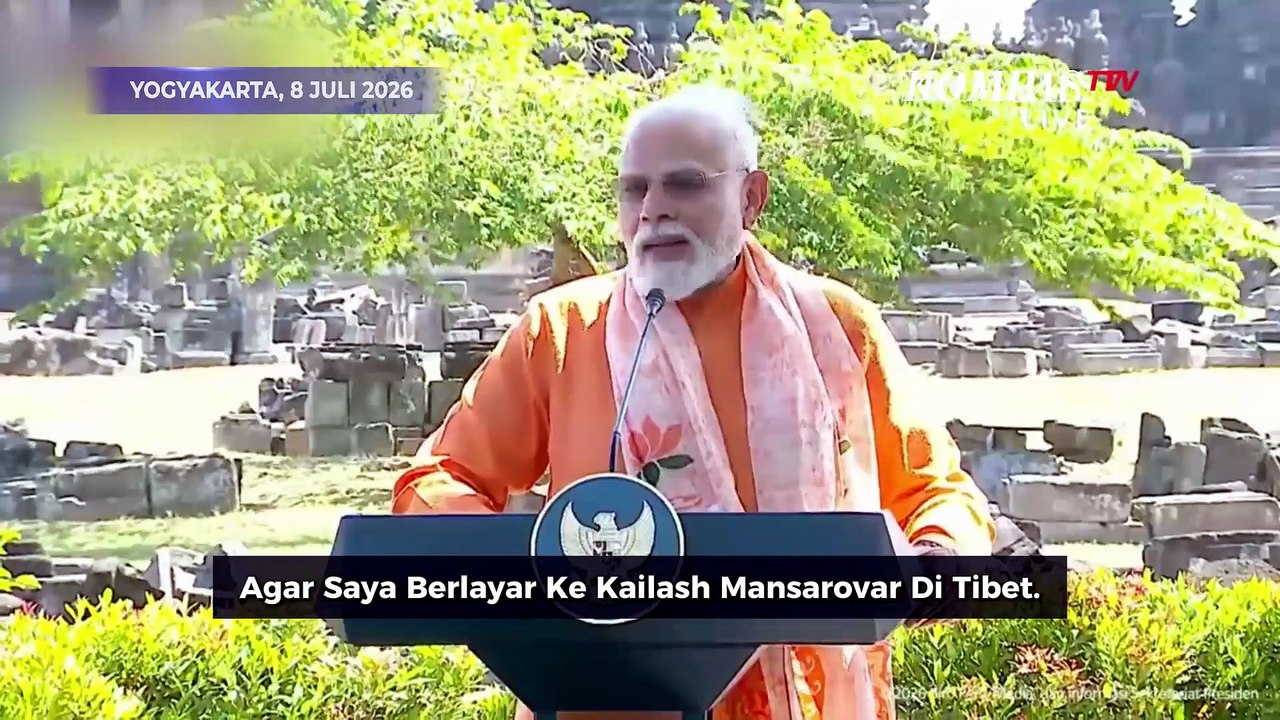 Tepuk Tangan! Janji PM Modi: Bikin Festival Besar Usai Pemugaran Prambanan, Sebelum 2029 Selesai