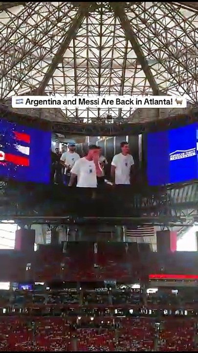 ARGENTIA VS EGYPT TAKE OVER ATLANTA AT FIFA MATCH