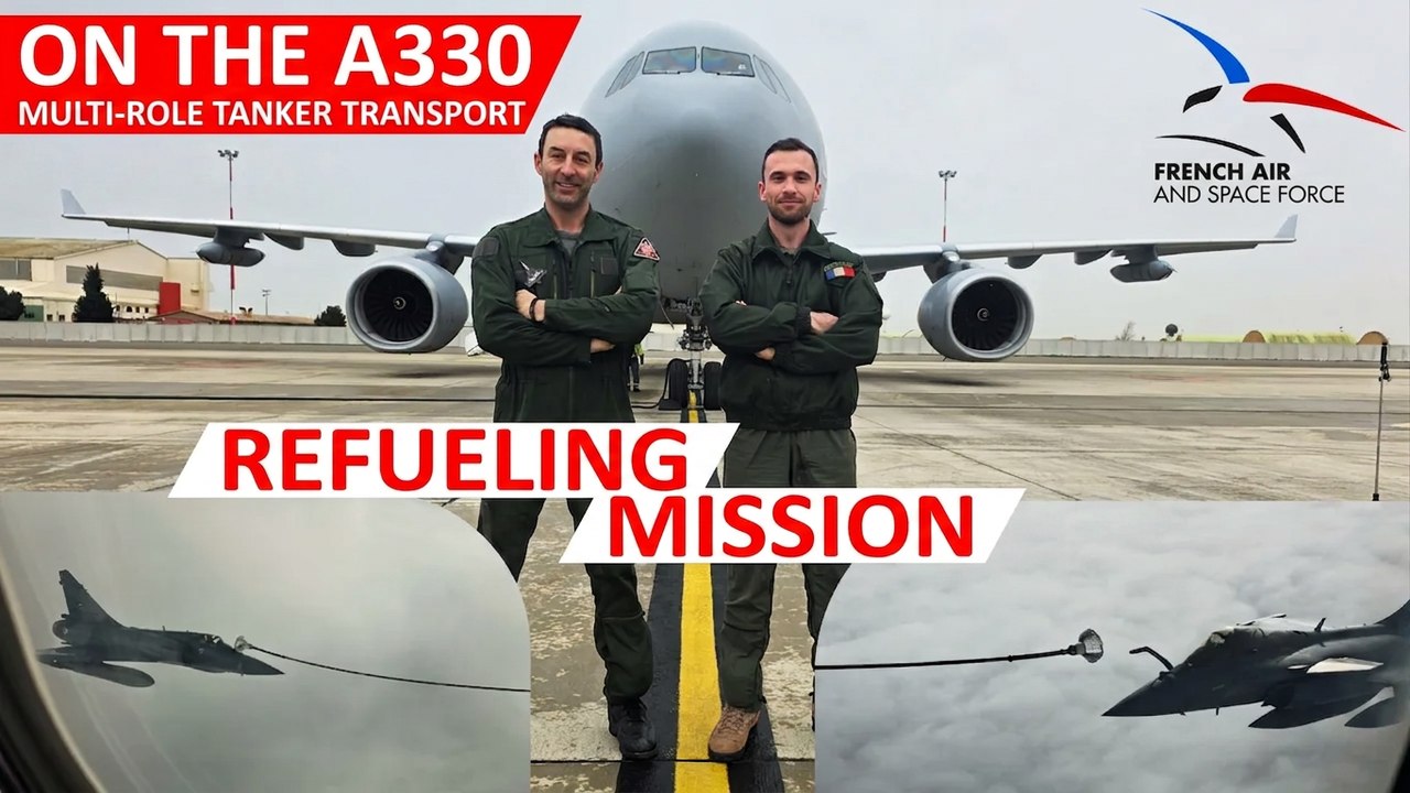 Refueling Mission: Boarding the A330 MRTT