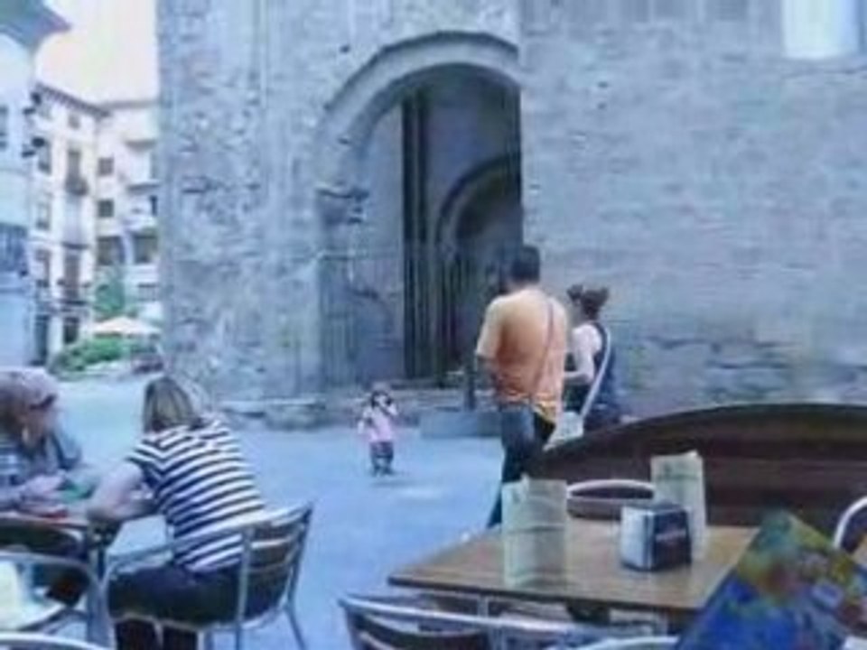 Com o amigo Claudio em Jaca, junho 30  2008