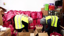 🚛 Une chaîne de solidarité pour Taounate – Chargement du camion pour l'action