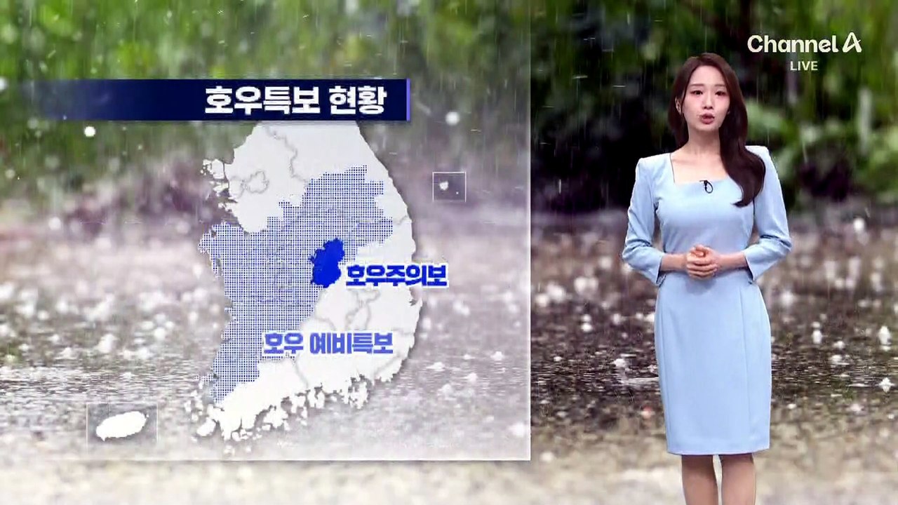 [날씨]충청·호남 시간당 최대 80mm 물폭탄…밤사이 전국 강한 비