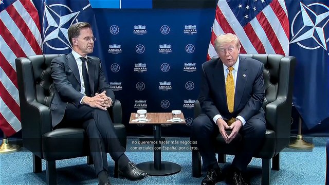 Trump detiene las relaciones comerciales y vuelve a cargar contra España por el gasto en Defensa