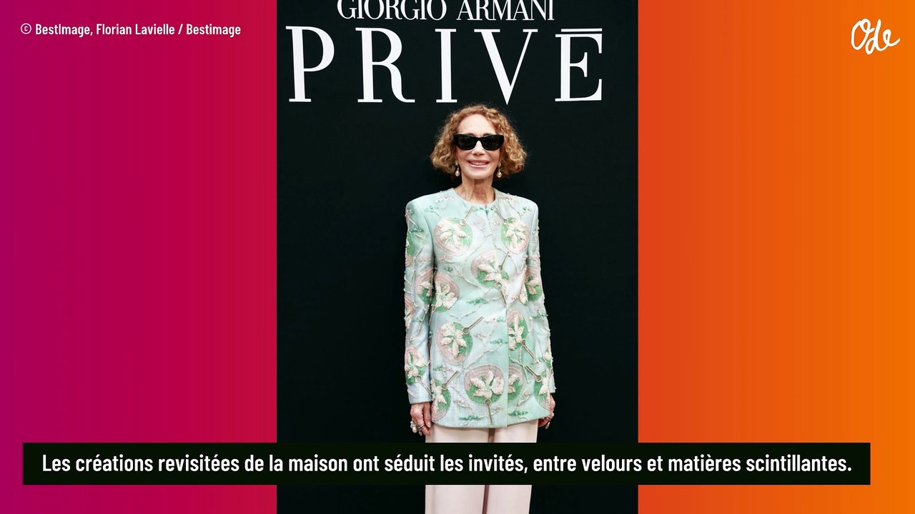 Lou Doillon et Cindy Bruna misent tout sur le costume, Lyna Khoudri sort du lot... Pluie de stars au défilé Giorgio Armani Privé