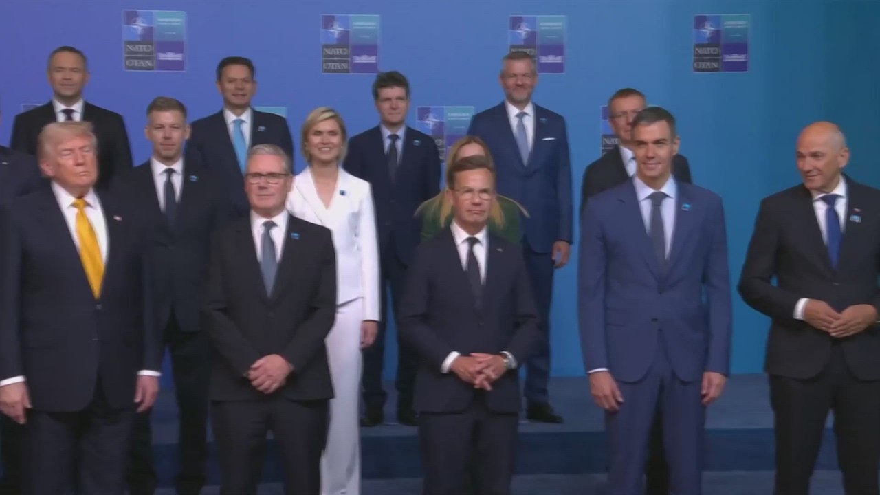 Trump's gesture to Rutte