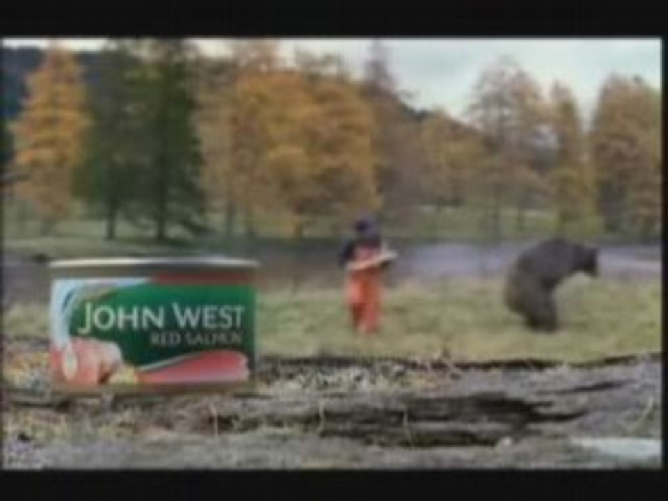 John West Stealing from Bear Funny Ads